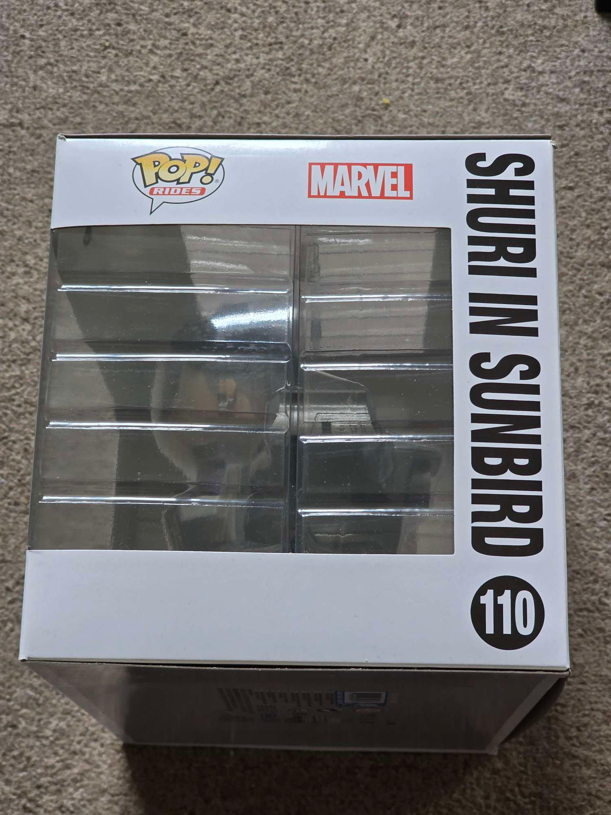 Damaged Box | SHURI IN SUNBIRD | Black Panther | Funko Pop Marvel Rides #110