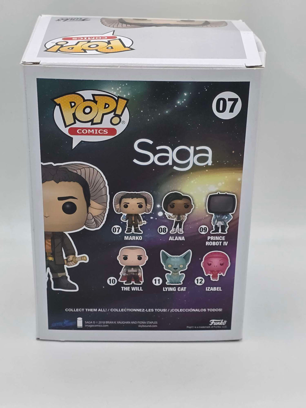 Damaged Box | MARKO | Saga | Funko Pop Comics #07