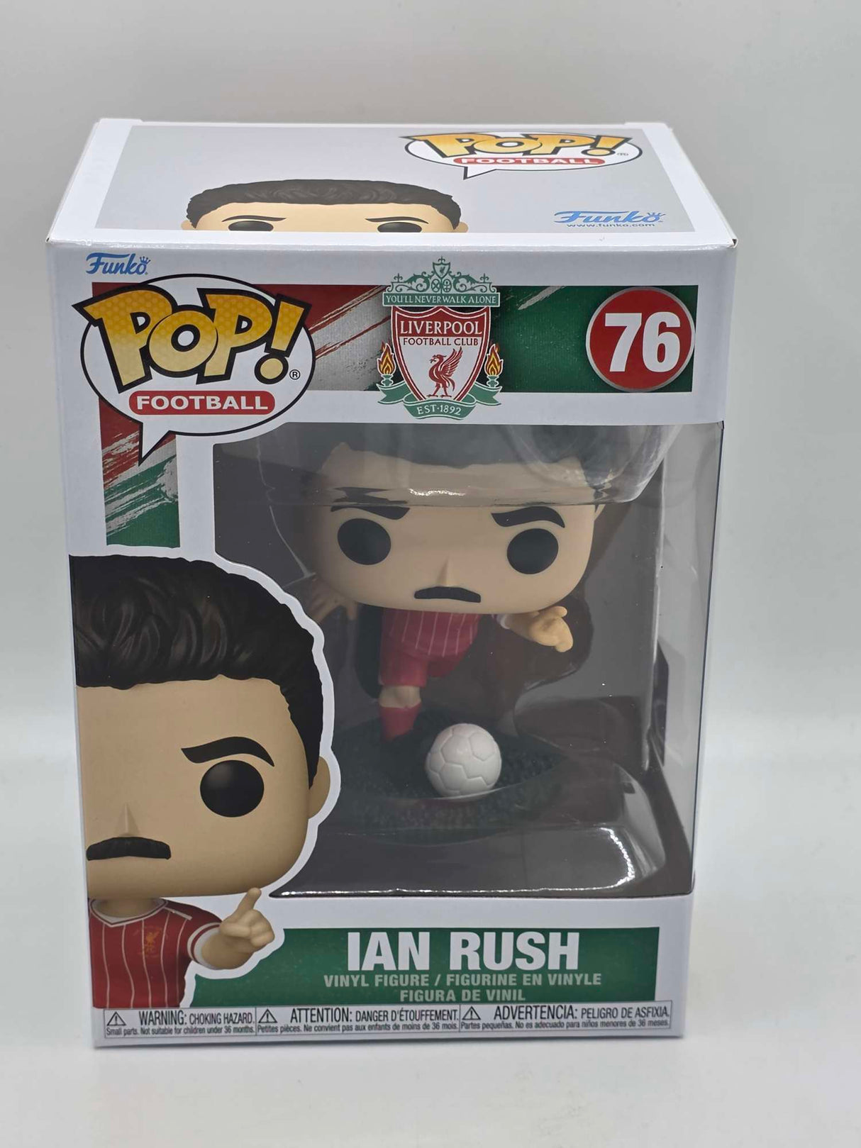 IAN RUSH | Liverpool | Funko Pop Football #76