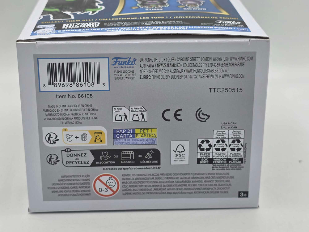 ILLIDAN | World of Warcraft | Funko Pop Games | CHASE GLOW #1101