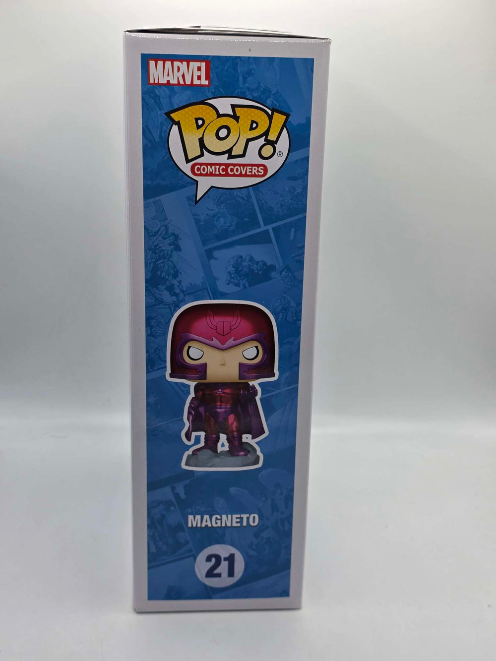 Damaged Box  | Magneto | Funko Pop Comic Covers | X-Men PX Exclusive #21