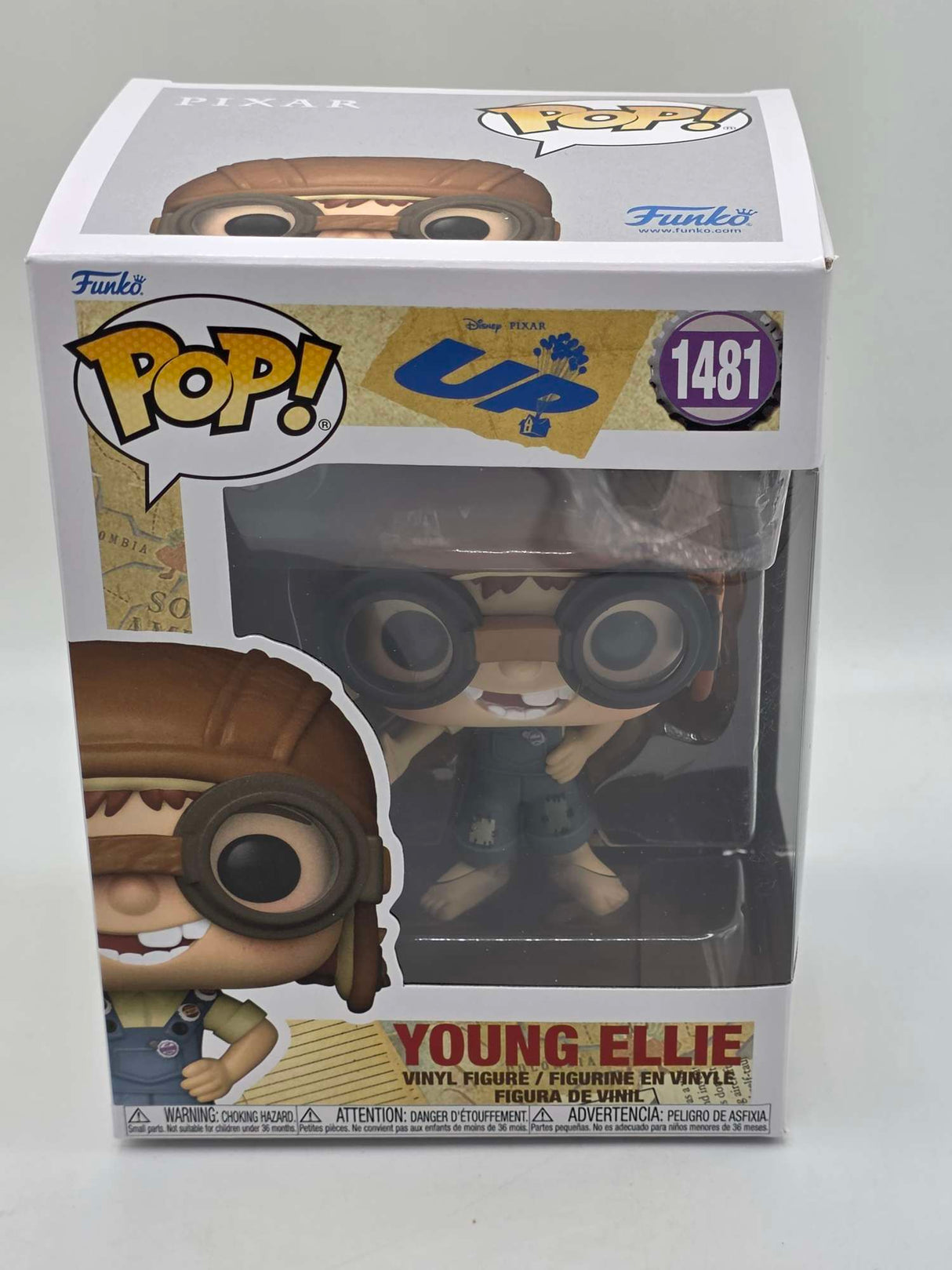 Slight Damaged Box | Young Ellie | Up! | Funko Pop Disney | #1481