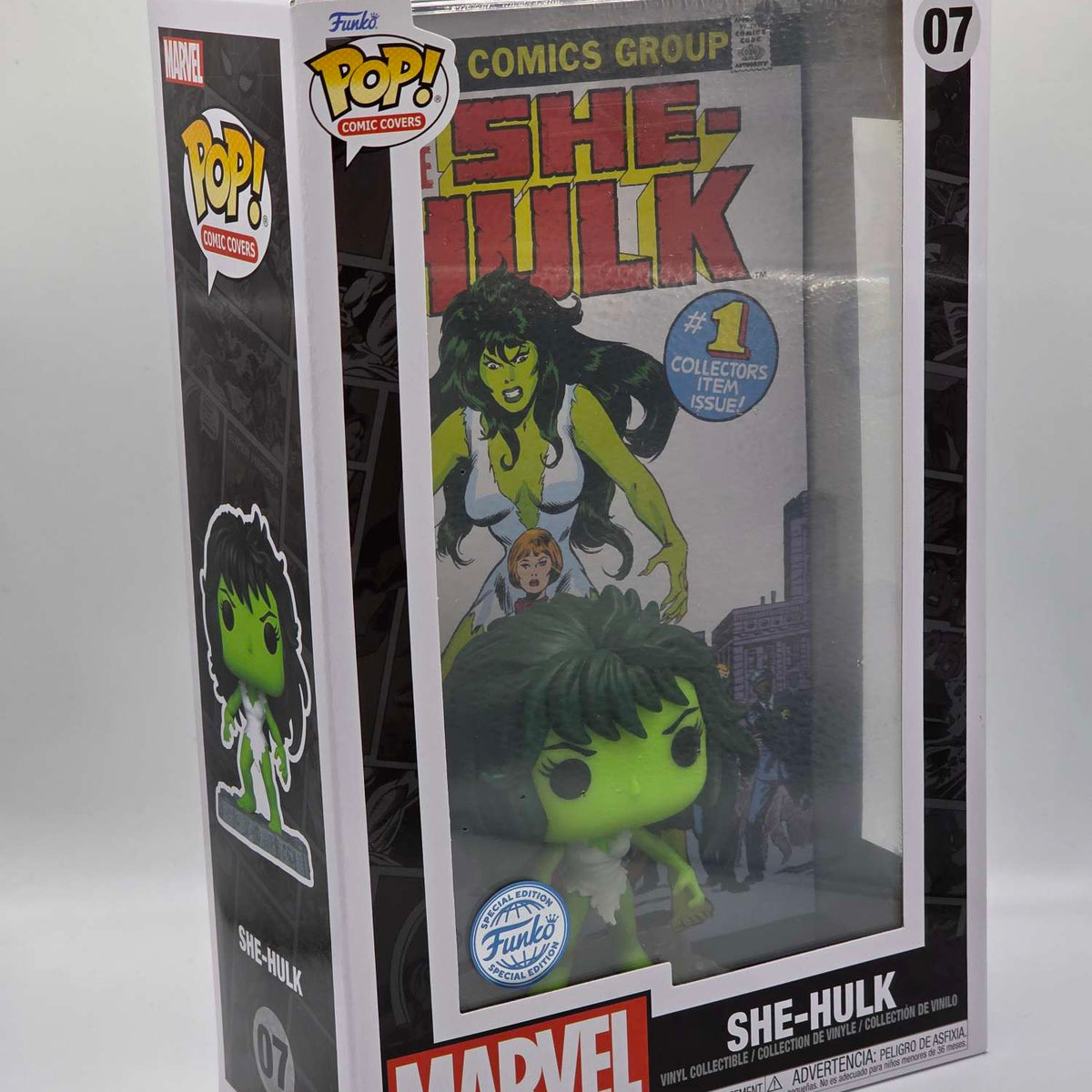 SHE-HULK | Funko Pop Comic Covers | Marvel #07 – JMToys.co.uk