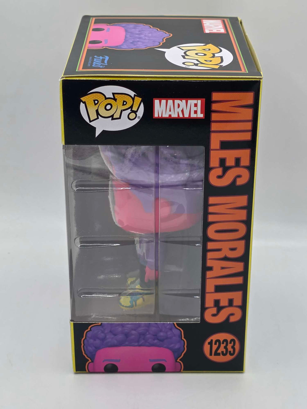 MILES MORALES | Spider-Man Across the Spider-Verse | Funko Pop Marvel | Blacklight #1233