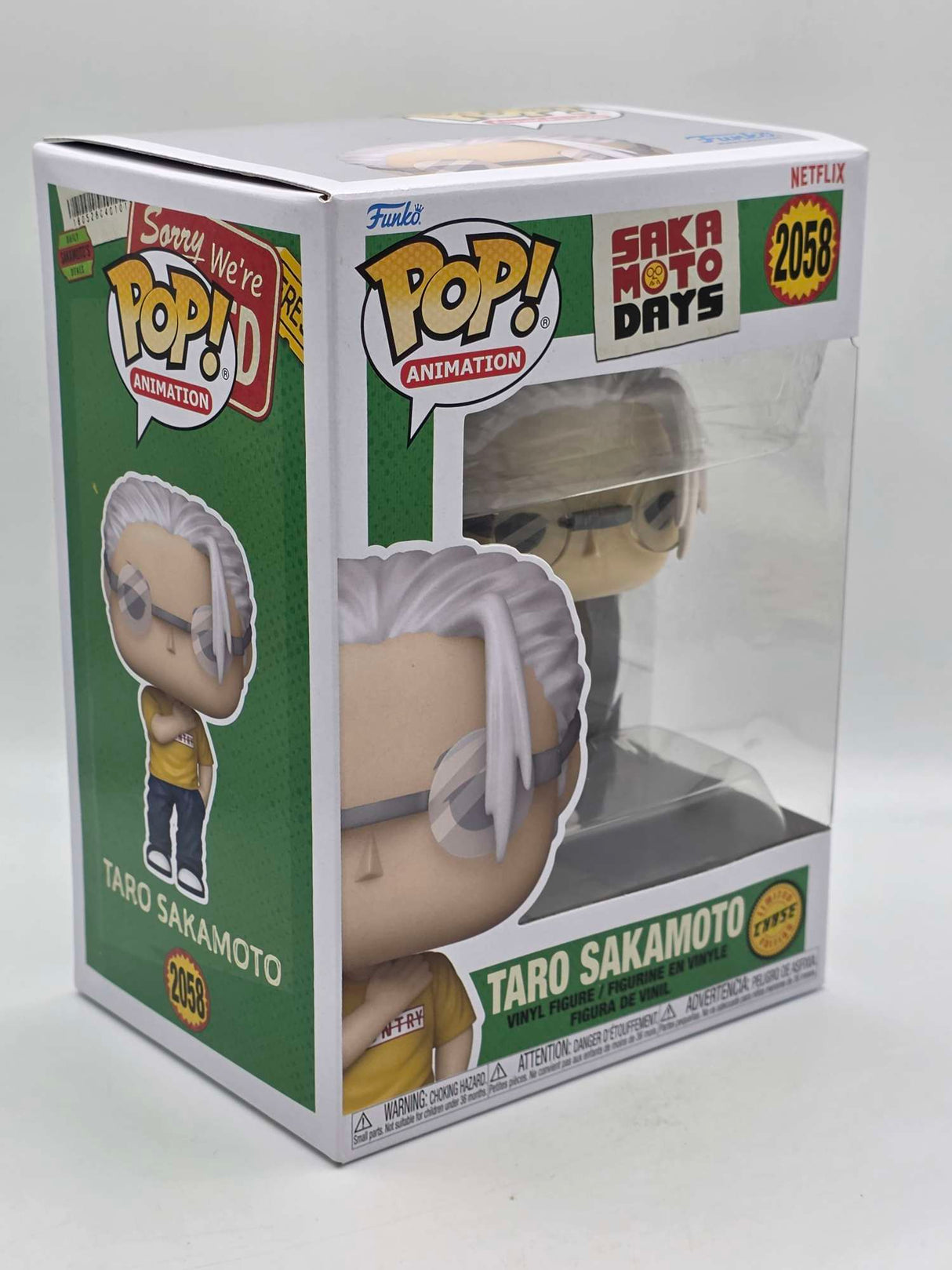 TARO SAKAMOTO (PRIME FORM) | Sakomoto Days | Funko Pop Animation #2058 | CHASE