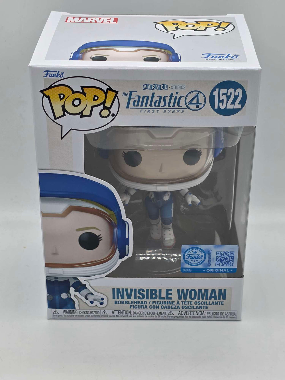 INVISIBLE WOMAN (ASTRONAUT) | The Fantastic Four First Steps | Funko Pop Marvel #1522