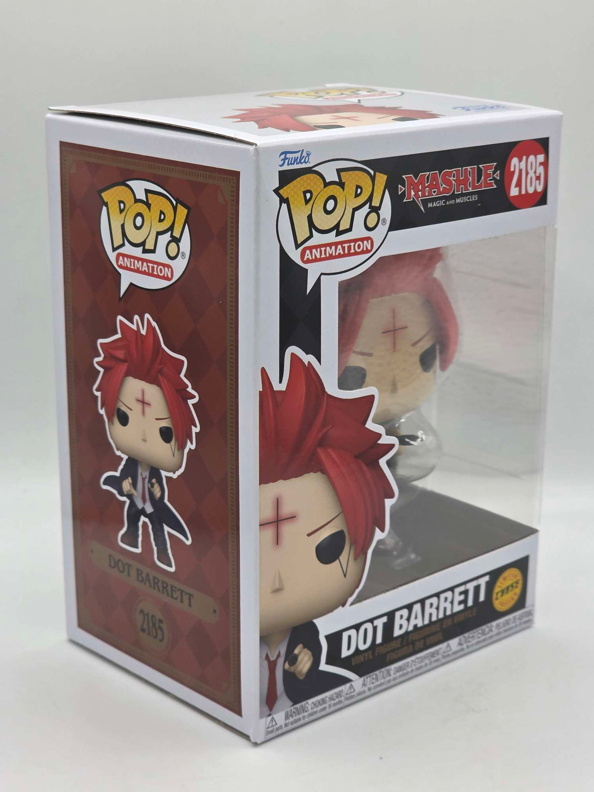 Funko Pop! Animation Mashle DOT BARRETT WITHOUT HEADBAND Chase #1485