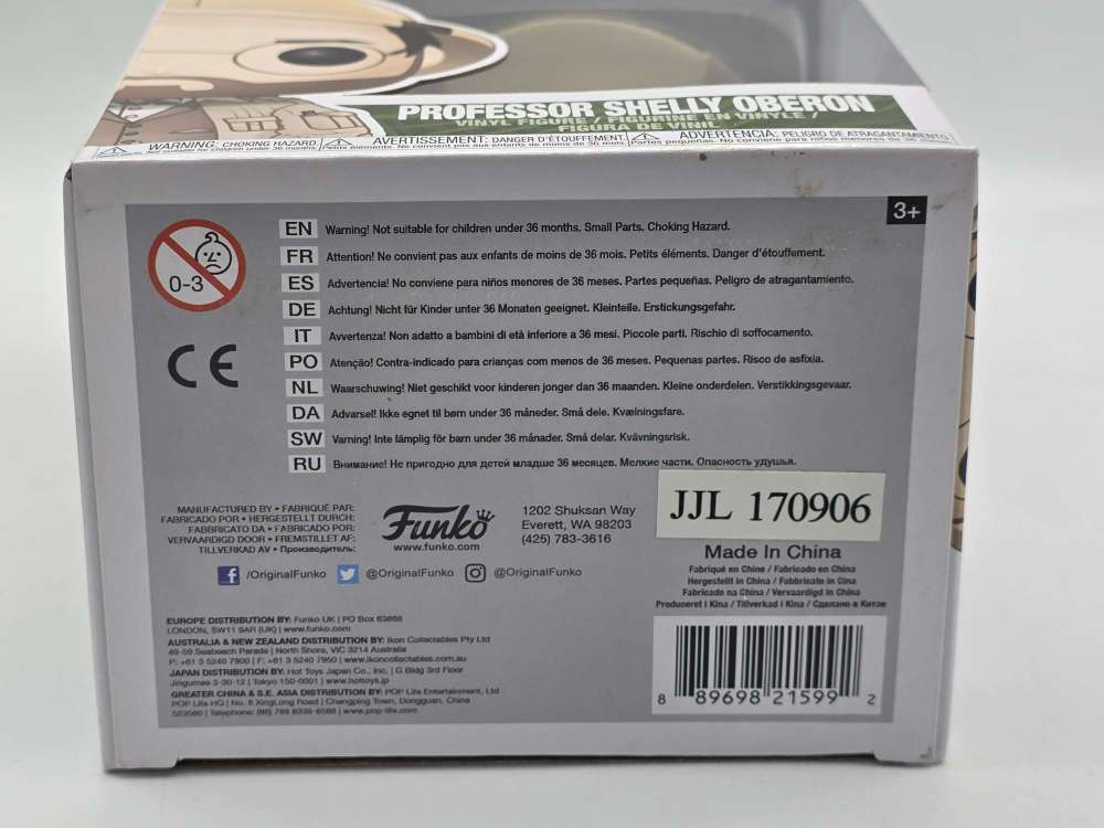 Damaged Box | PROFESSOR SHELLY OBERON | Jumanji | Funko Pop Movies #495