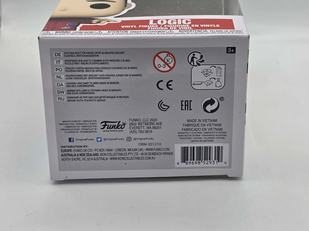 Damaged Box | LOGIC | Funko Pop Rocks #198