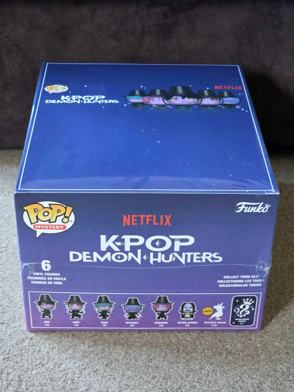 KPOP DEMON HUNTERS SEALED BOX OF 6 | Funko Pop! Mystery Animation