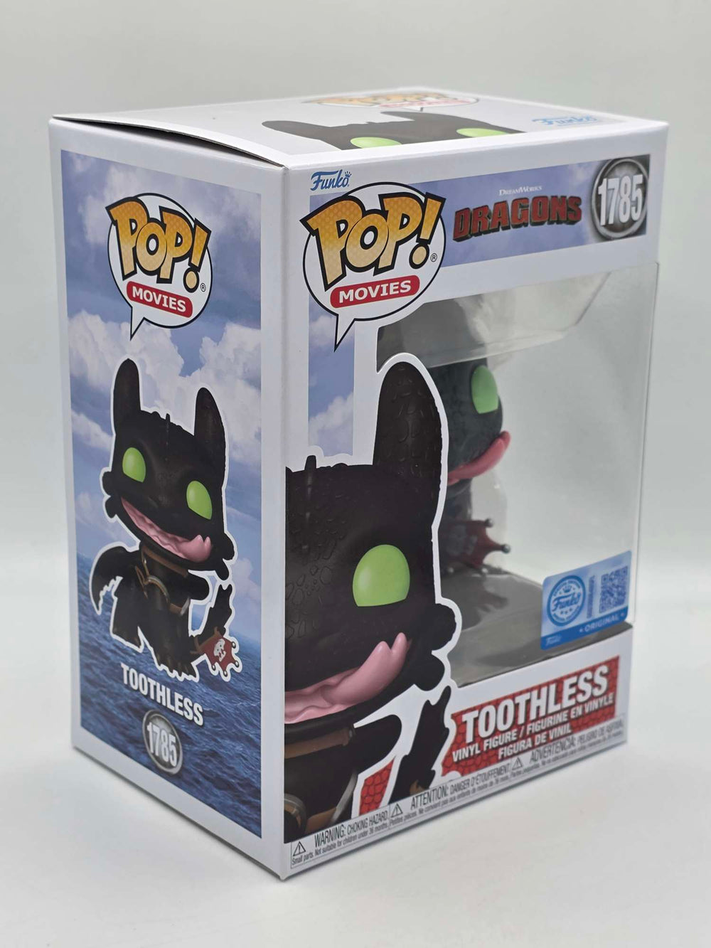 TOOTHLESS (TONGUE OUT) | How to Train Your Dragon | Funko Pop Movies #1785