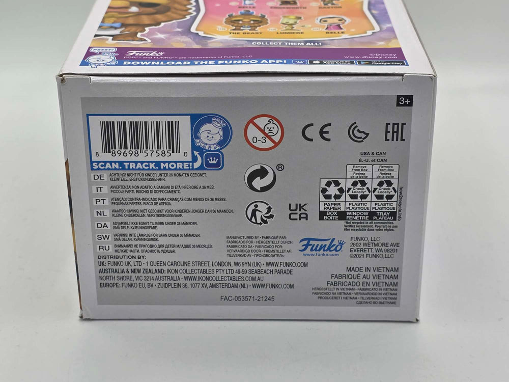 Damaged Box | THE BEAST WITH CURLS | Funko Pop Disney | Beauty and the Beast #1135