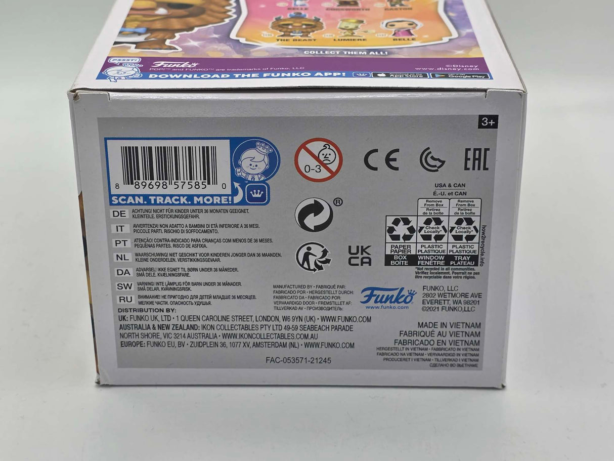Damaged Box | THE BEAST WITH CURLS | Funko Pop Disney | Beauty and the Beast #1135