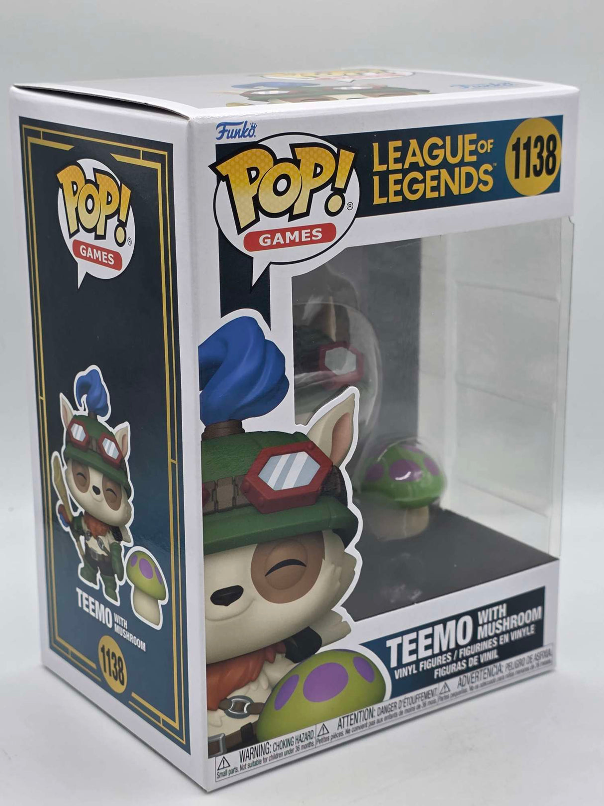 TEEMO (WITH MUSHROOM) | League of Legends | Funko Pop Games #1138