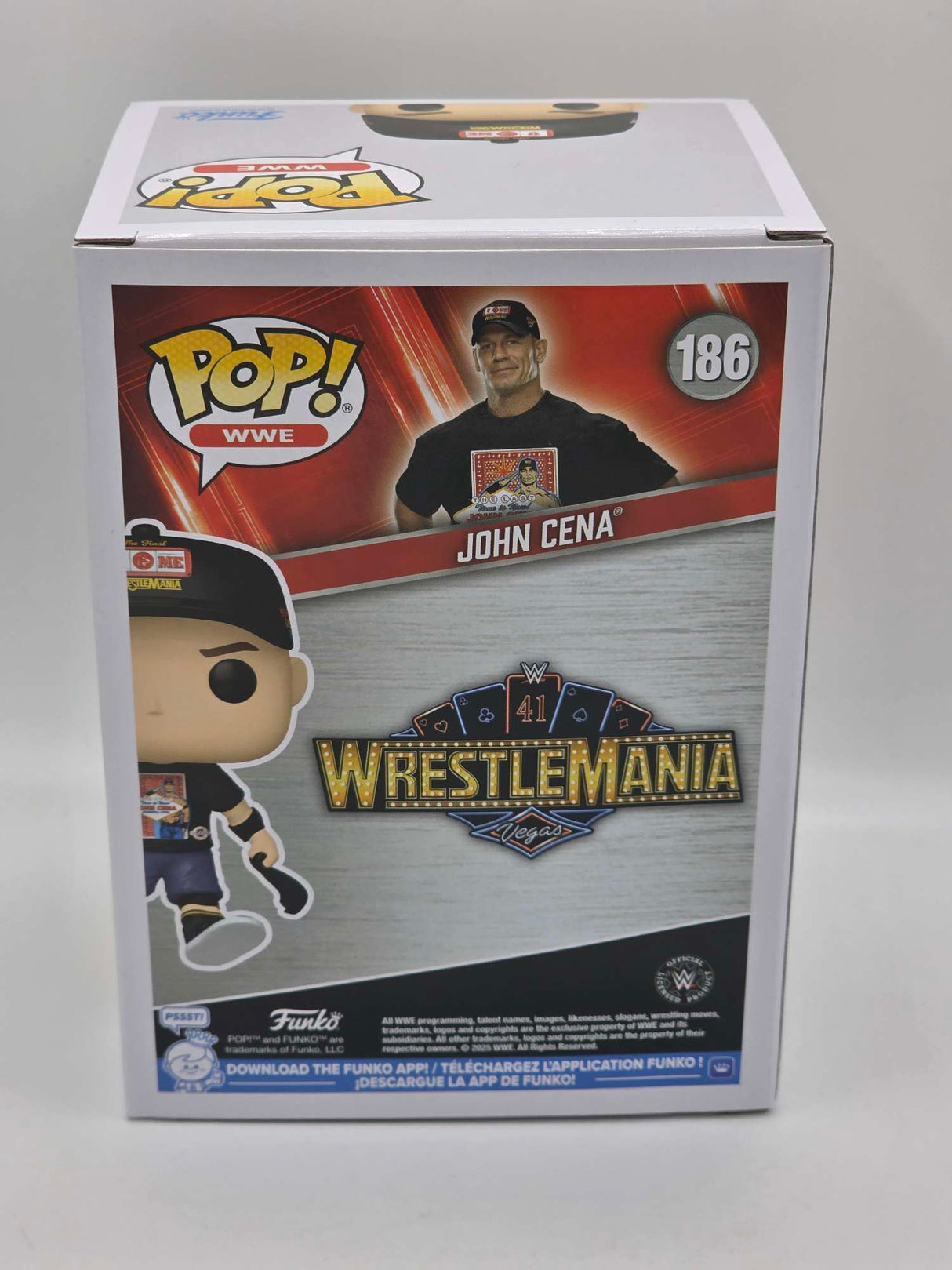 JOHN CENA | WrestleMania 41 | Funko Pop WWE #186
