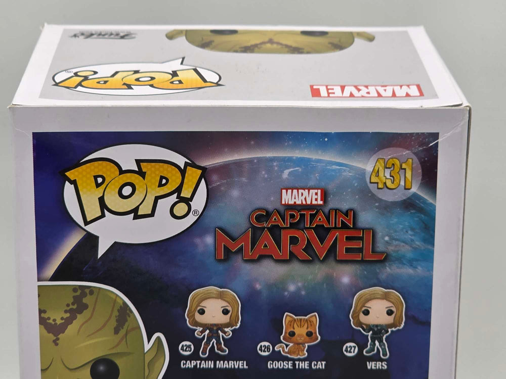 Damaged Box | TALOS | Captain Marvel | Funko Pop Marvel #431