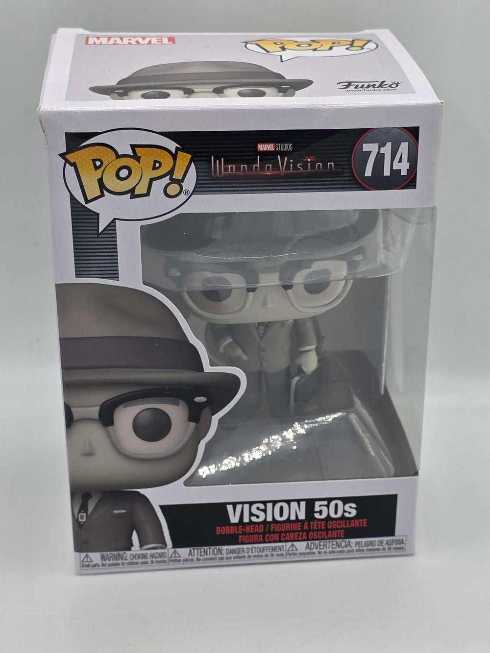 Damaged Box | VISION 50S | WandaVision | Funko Pop Marvel #714