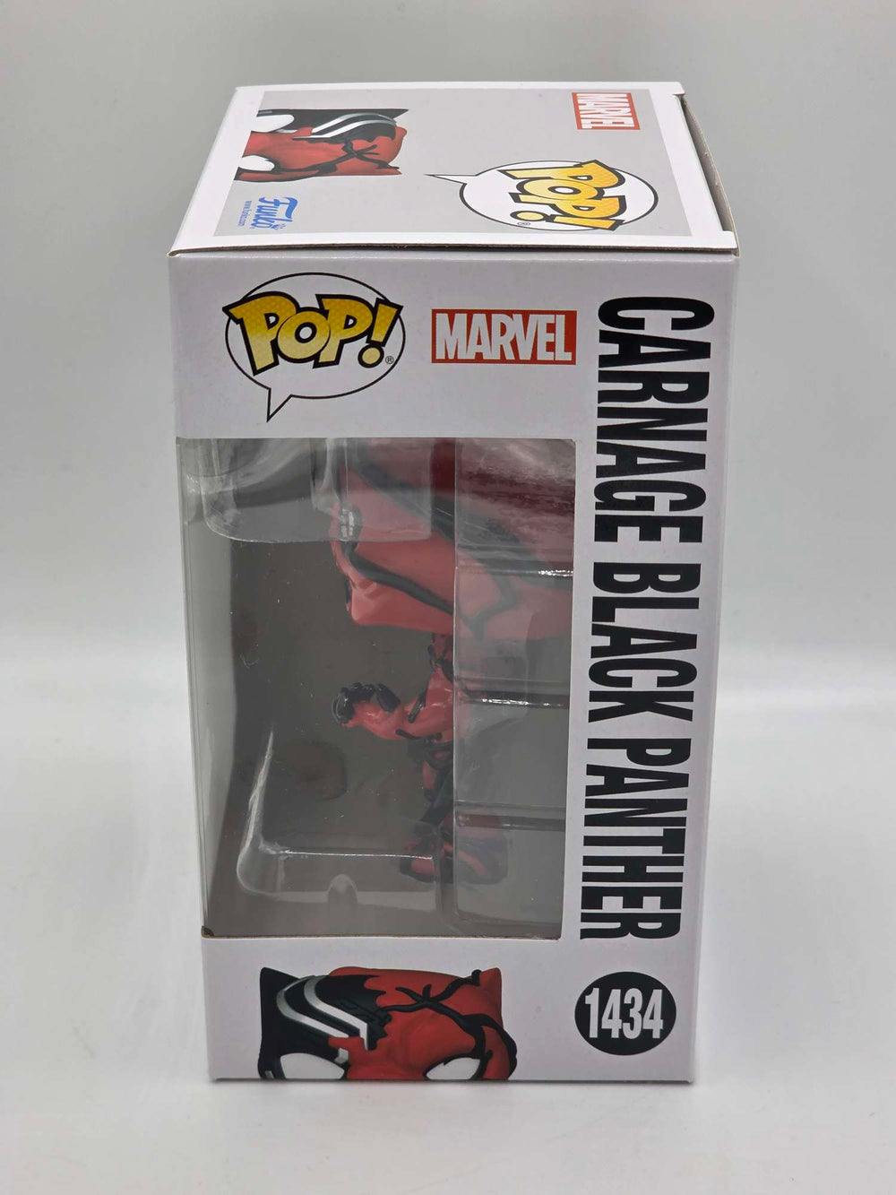 Damaged Box | ABSOLUTE CARNAGE | Carnage Black Panther | Funko Pop Marvel #1434