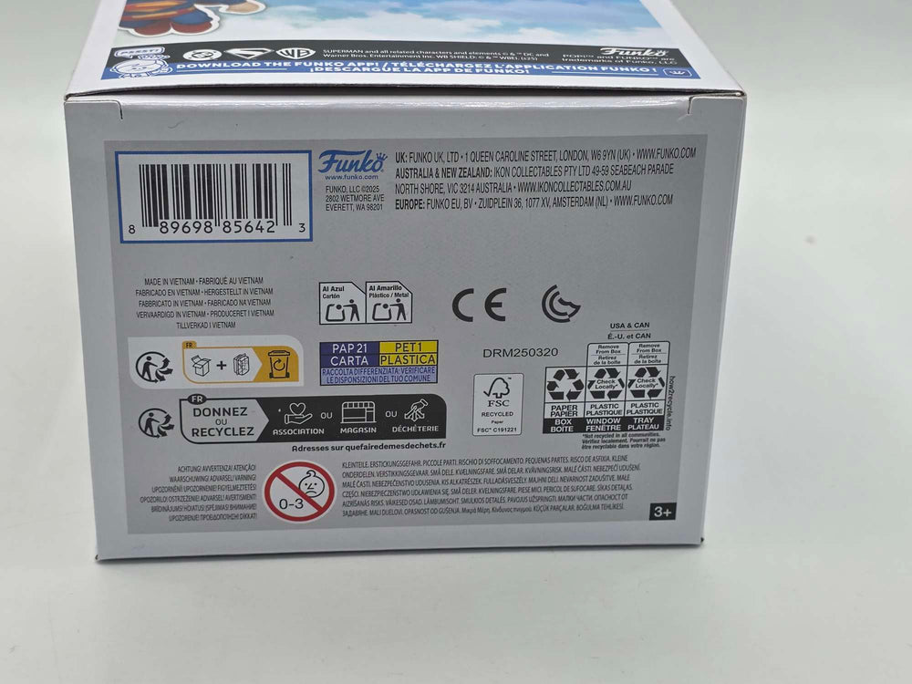 Slight Damaged Box | SUPERMAN (2025) | Funko Pop Heroes #562