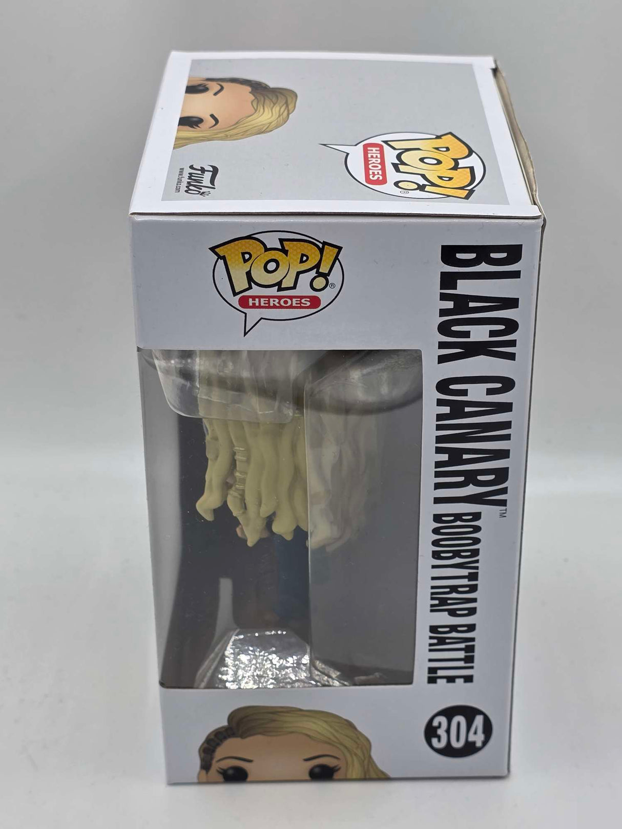 Damaged Box | BLACK CANARY (BOOBYTRAP BATTLE) | Birds of Prey  | Funko Pop Heroes #304