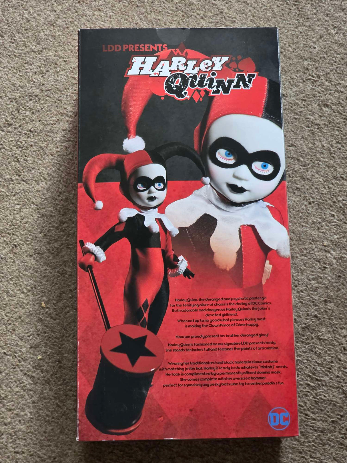HARLEY QUINN | DC | Living Dead Dolls | Mezco
