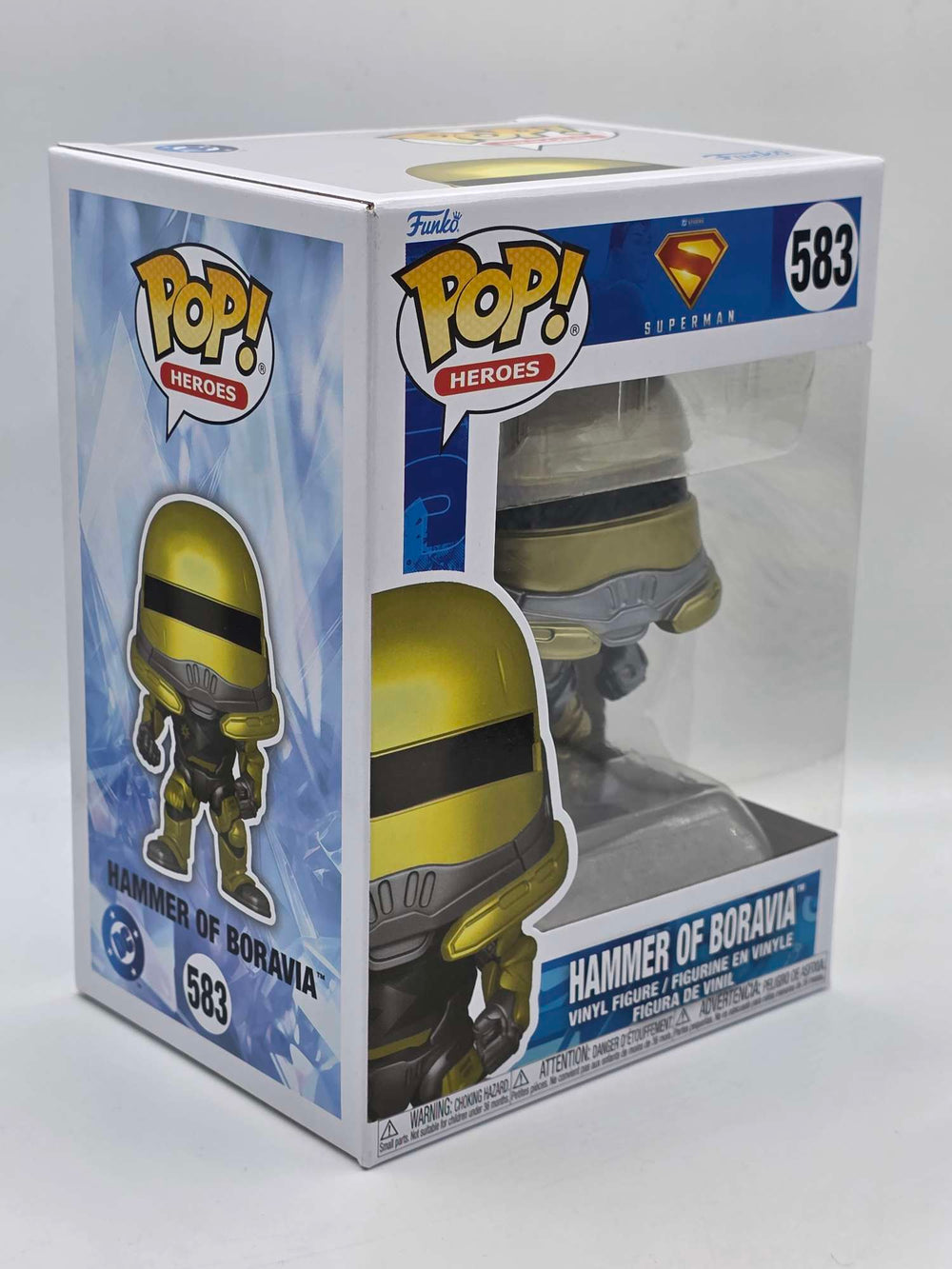 HAMMER OF BORAVIA | Superman (2025) | Funko Pop Heroes #583