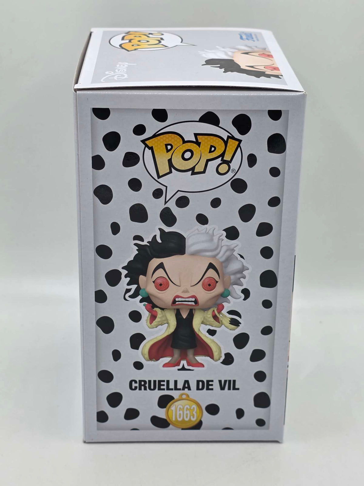 CRUELLA DE VIL | 101 DALMATIANS | Funko Disney | CHASE #1663