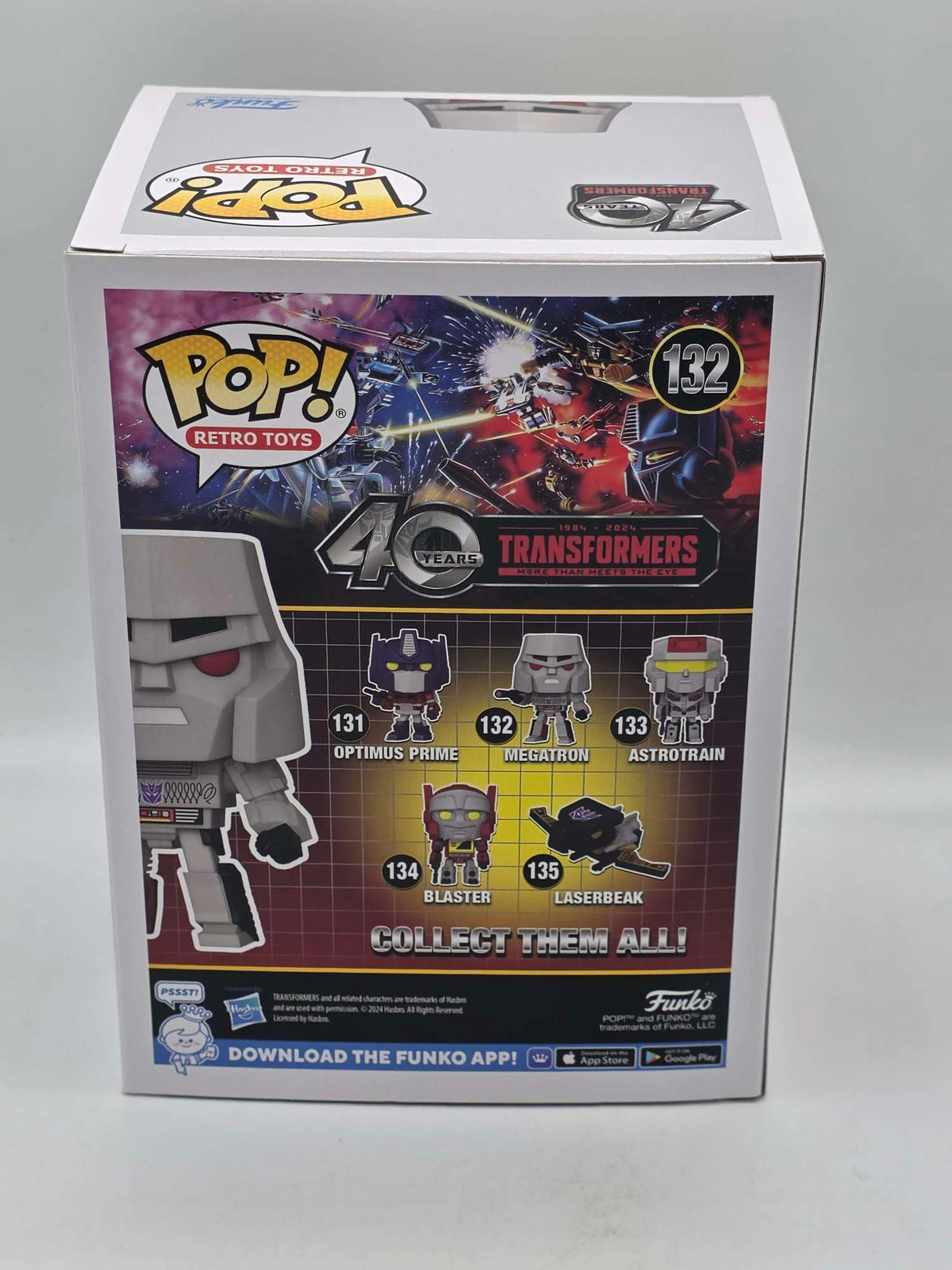 MEGATRON (Generation 1) | Transformers 40 Years | Funko Pop Retro Toys #132