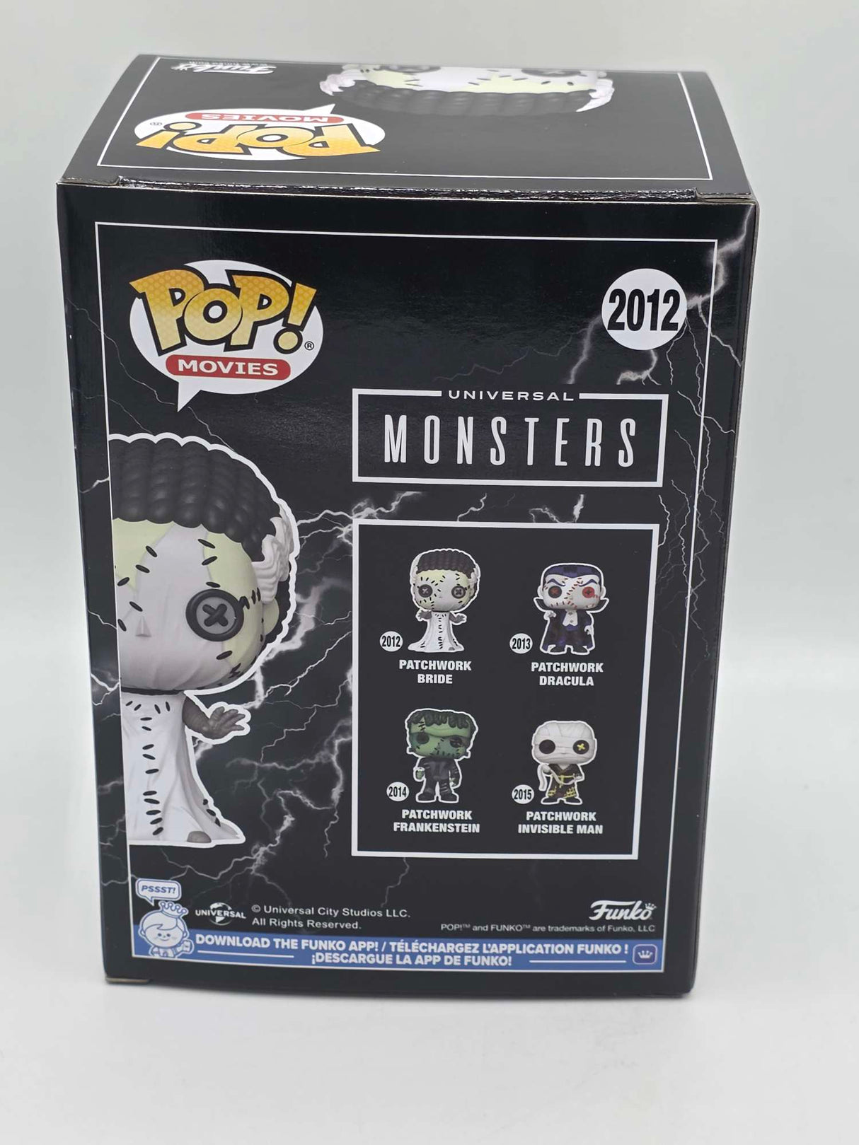 Funko Pop! Movies Universal Monsters PATCHWORK BRIDE Vinyl Figure #2012