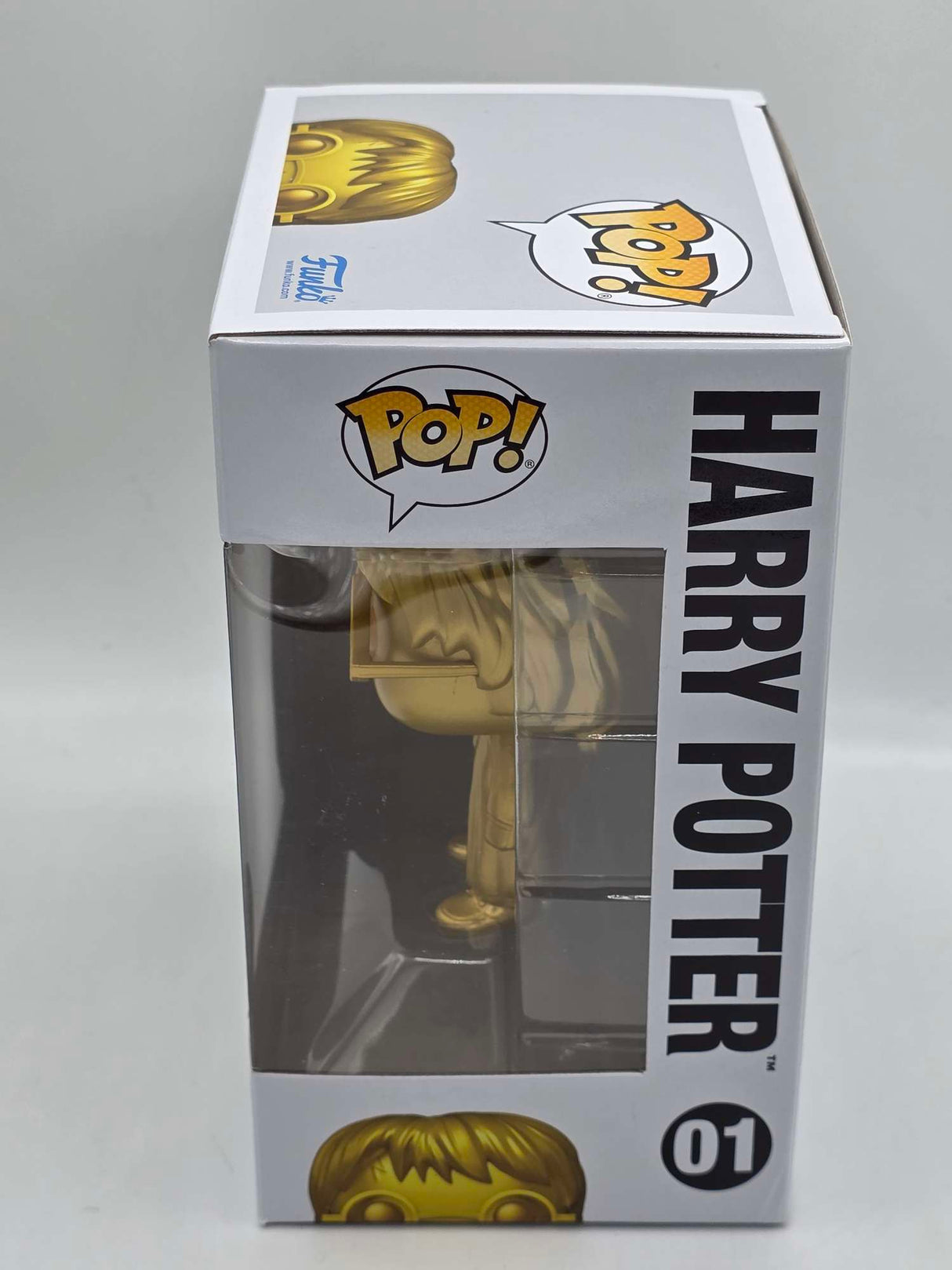 Damaged Box | HARRY POTTER | Funko Pop Harry Potter | Gold #01