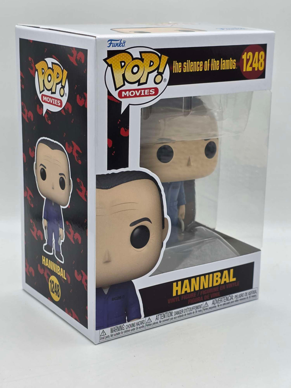 HANNIBAL LECTER WITH KNIFE AND FORK | The Silence of the Lambs | Funko Pop Movies #1248