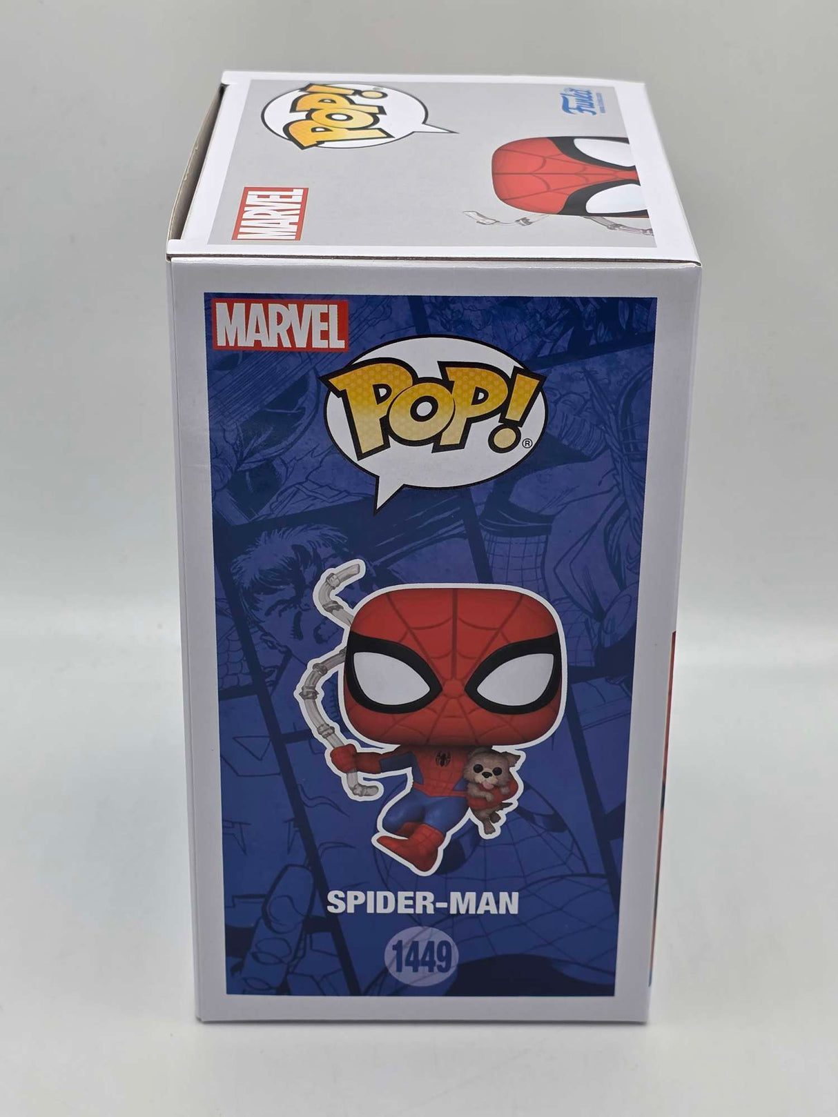 SPIDER-MAN (WITH SANDWICH THE DOG) | Funko Pop Marvel #1449