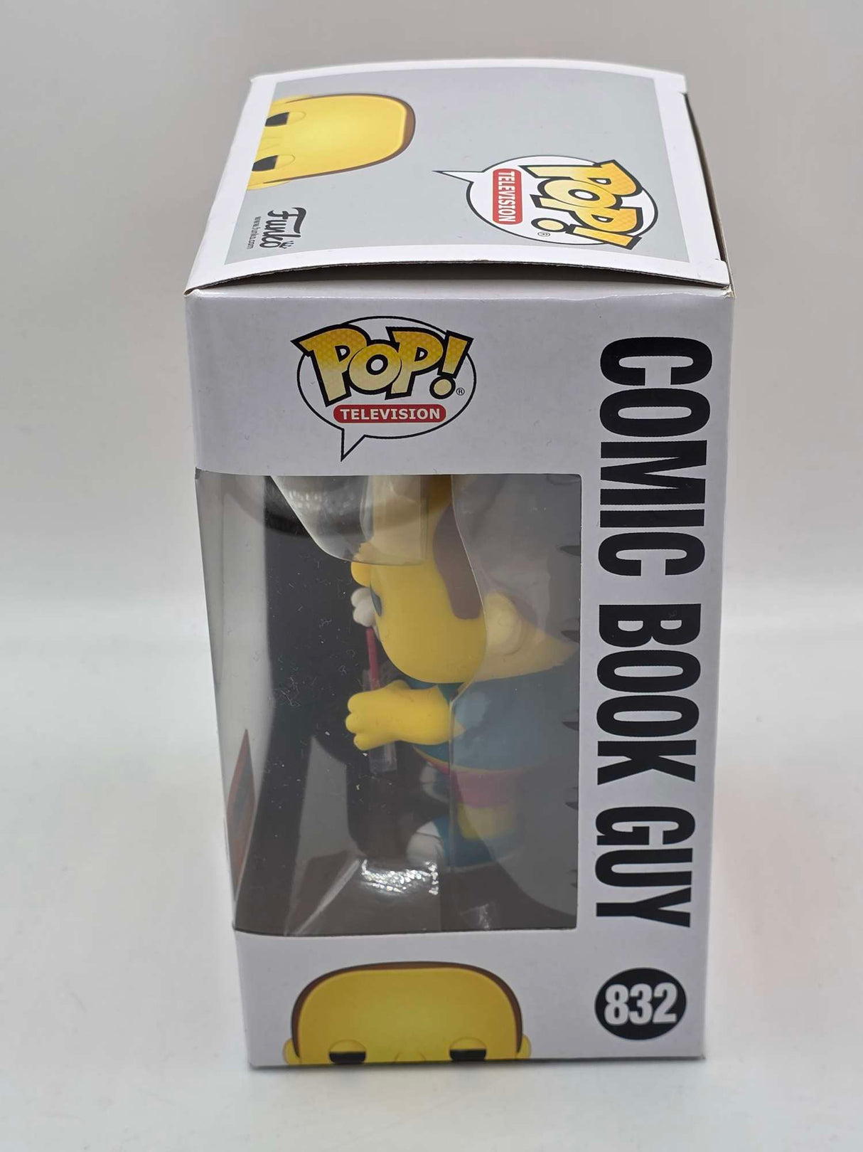 Damaged Box |  COMIC BOOK GUY | The Simpsons | Funko Pop Television #832