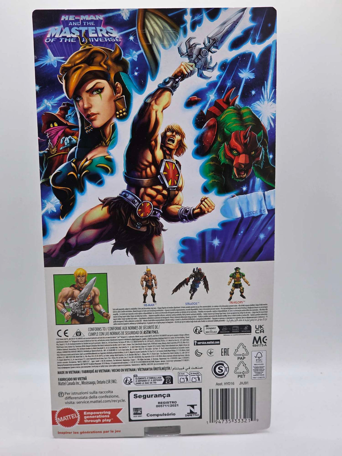 HE-MAN | Mattel Masters of the Universe Origins | Cartoon Collection 1980s | Action Figure (14cm)