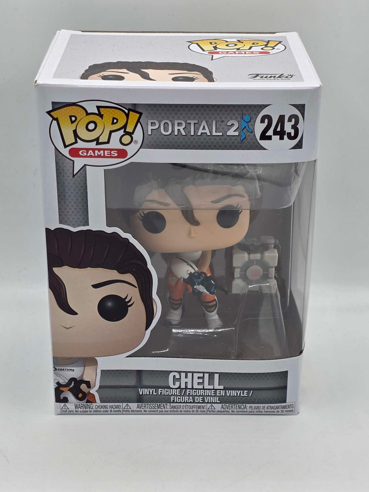 Damaged Box | CHELL | Portal 2 | Funko Pop Games #243