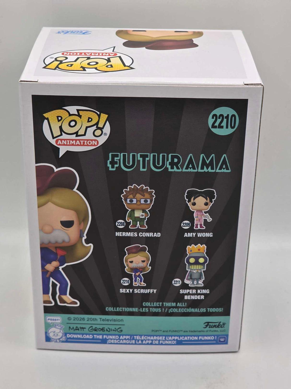 Funko Pop! Animation Futurama SEXY SCRUFFY #2210