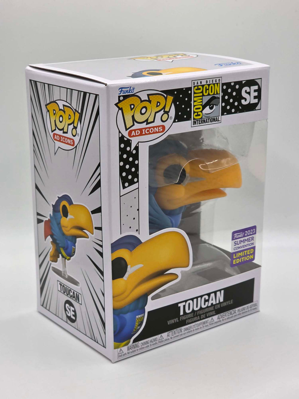 TOUCAN (FLYING) | San Diego Comic Con 2023 | Funko Pop Ad Icons Special Edition