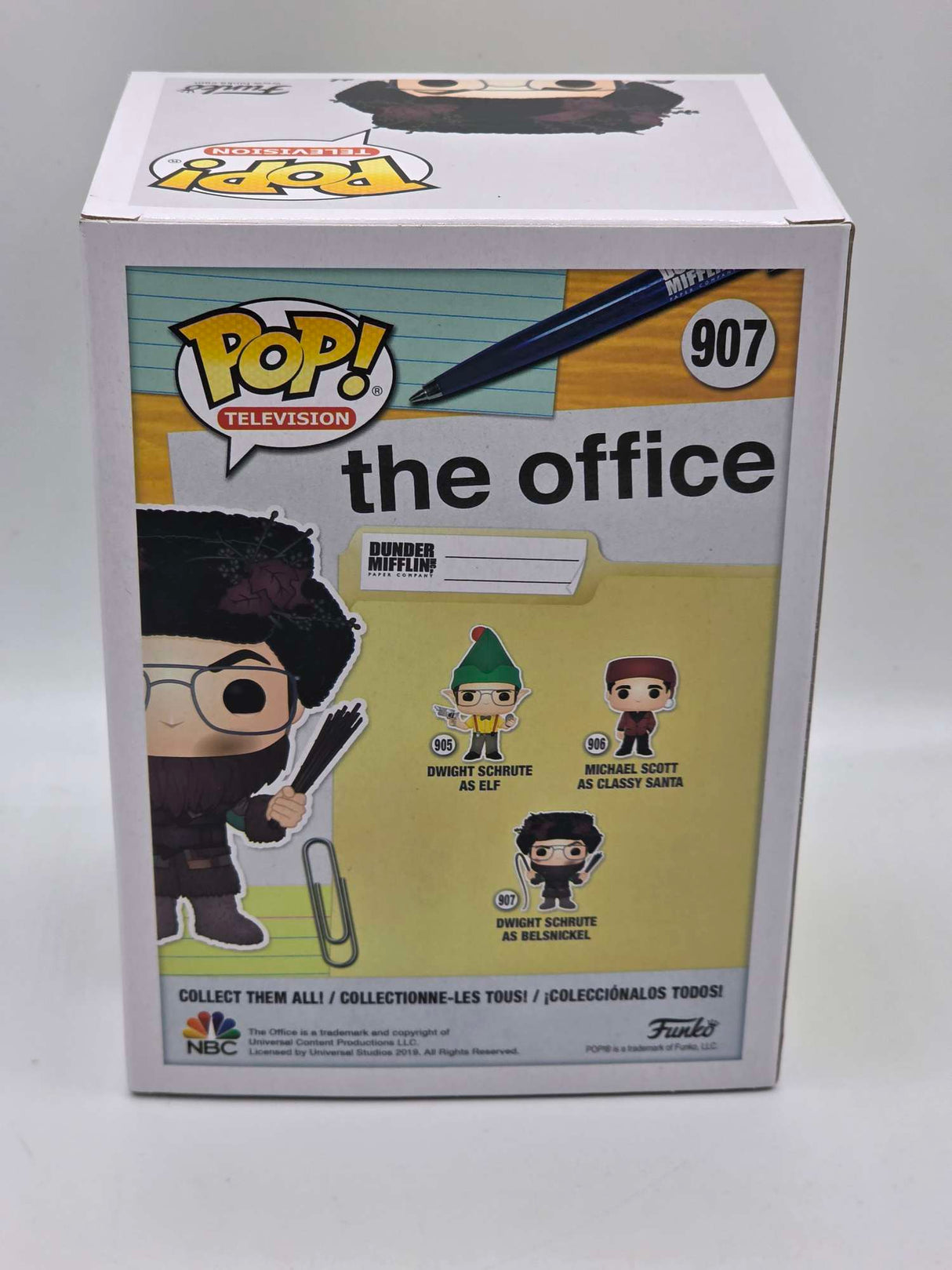 DWIGHT SCHRUTE (BELSNICKEL)  | The Office | Funko Pop Television #907