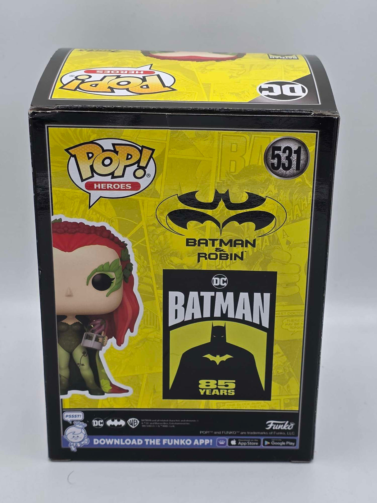 Damaged Box | POISON IVY (WITH PLANT HYBRID) | Batman & Robin | Funko Pop Heroes #531