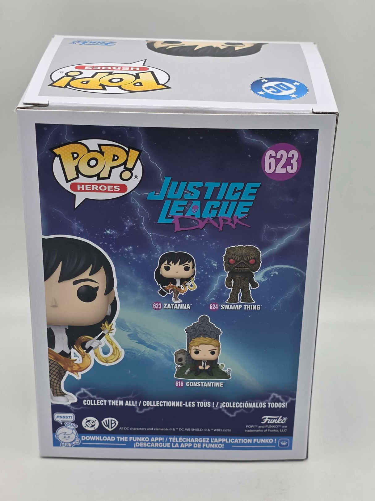 Funko Pop! Heroes Justice League Dark ZATANNA Vinyl Figure #623