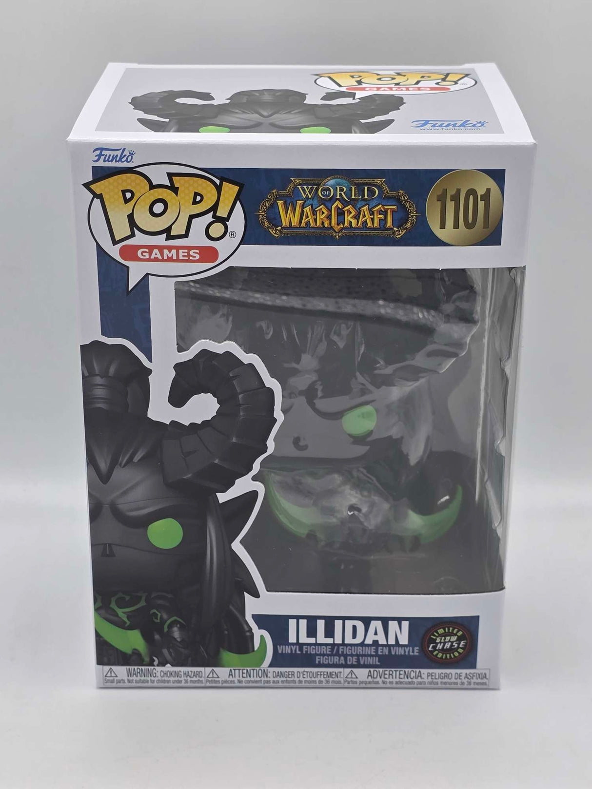 ILLIDAN | World of Warcraft | Funko Pop Games | CHASE GLOW #1101