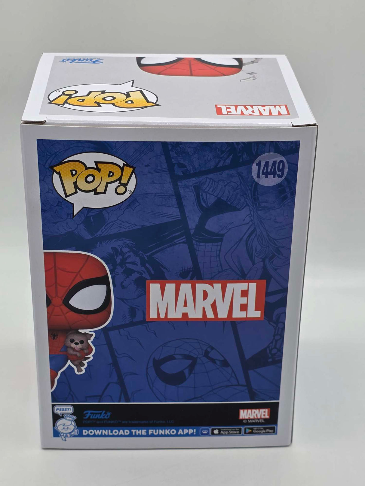 SPIDER-MAN (WITH SANDWICH THE DOG) | Funko Pop Marvel #1449