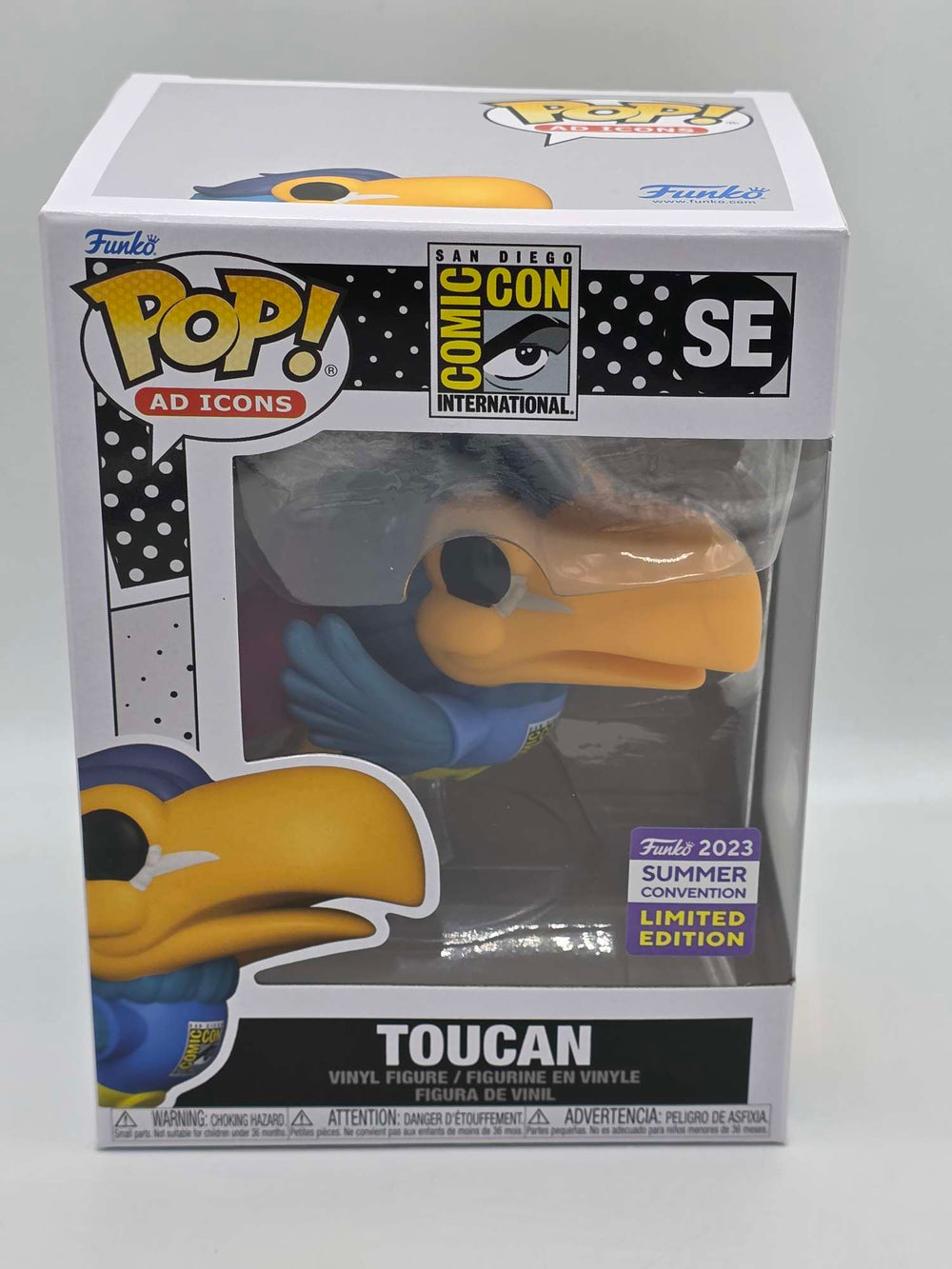 TOUCAN (FLYING) | San Diego Comic Con 2023 | Funko Pop Ad Icons Special Edition