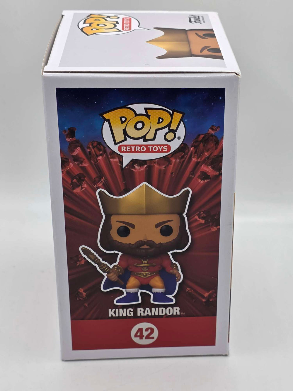 Damaged Box | KING RANDOR | Masters of the Universe | Funko Pop Retro Toys #42