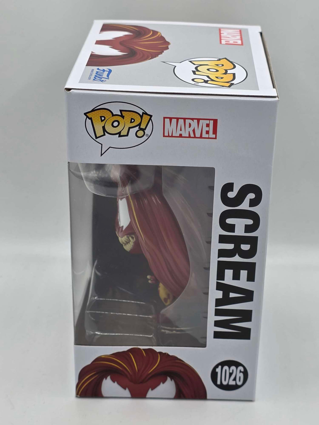 Damaged Box | SCREAM | Spider-Man 2 | Funko Pop Games | Marvel Gamerverse  #1026
