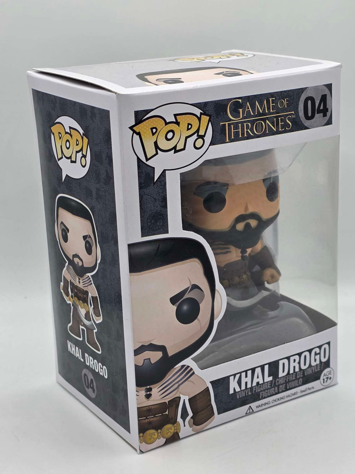 Slight Damaged Box | KHAL DROGO | Game of Thrones | Funko Pop #04