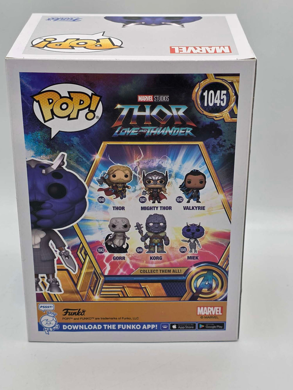 Damaged Box | MIEK | Thor: Love & Thunder | Funko Pop Marvel #1045