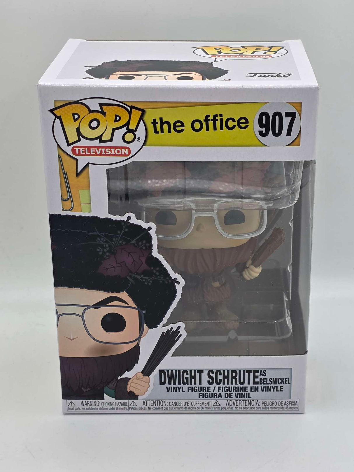 DWIGHT SCHRUTE (BELSNICKEL)  | The Office | Funko Pop Television #907