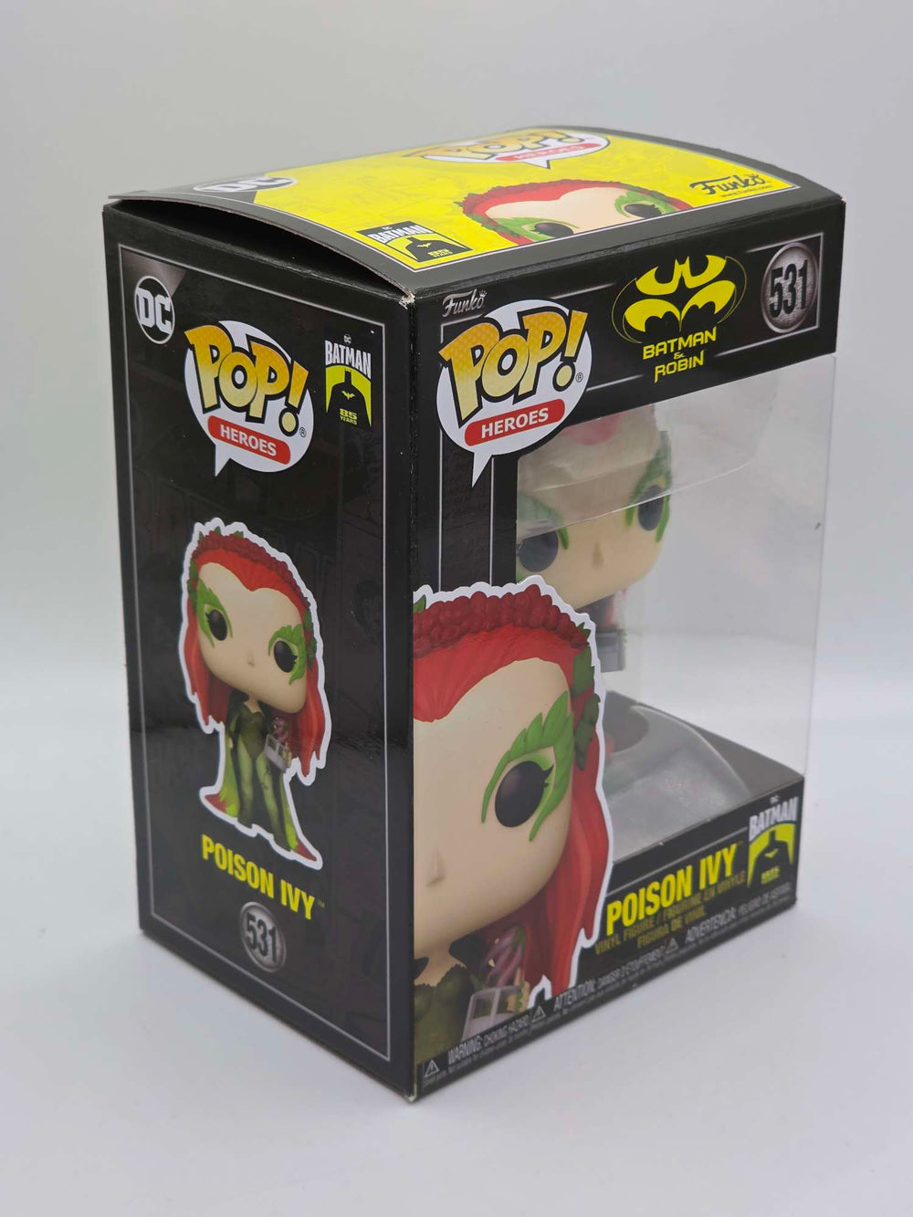 Damaged Box | POISON IVY (WITH PLANT HYBRID) | Batman & Robin | Funko Pop Heroes #531