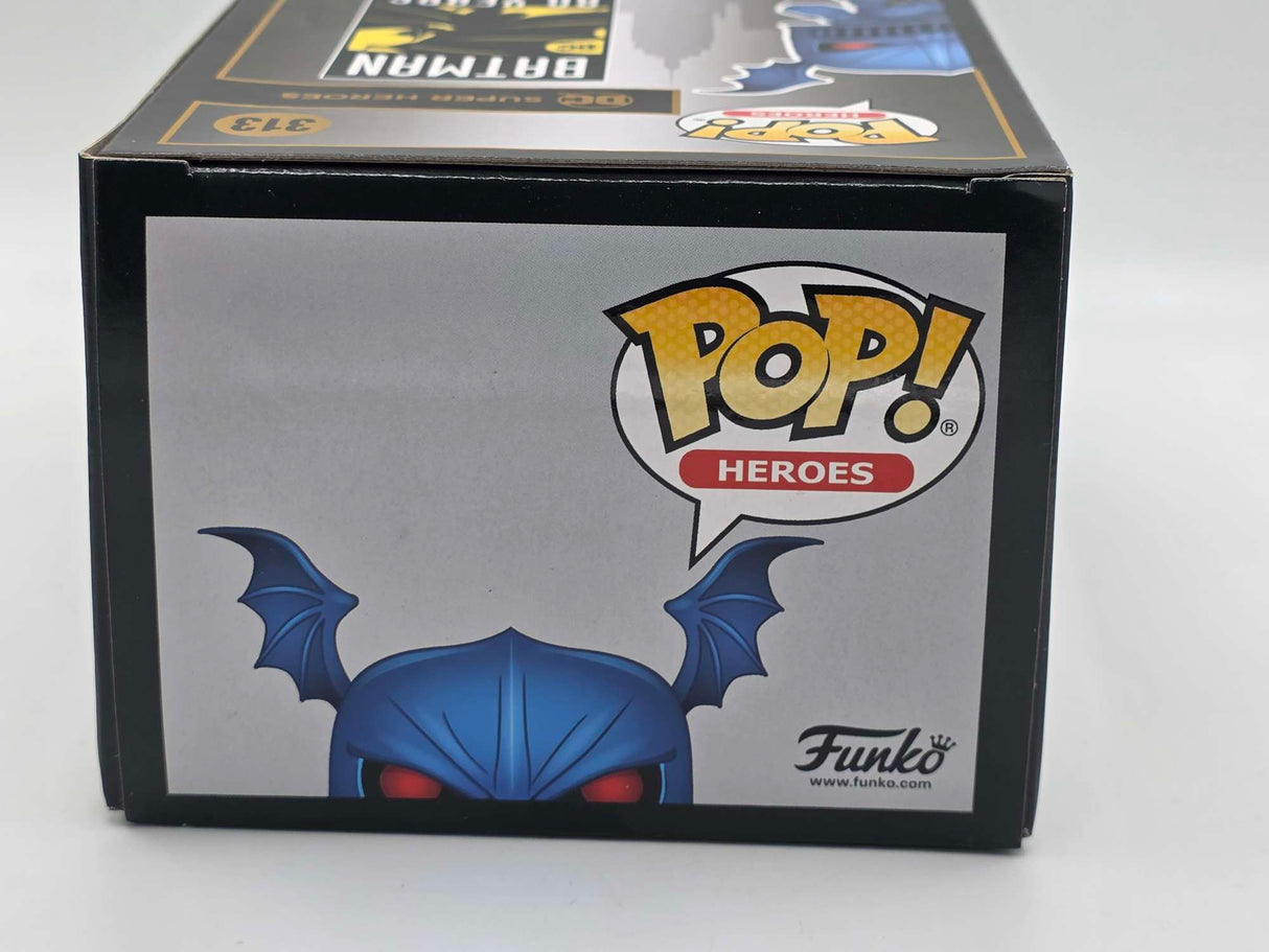 Damaged Box | BATMAN MERCILESS | Batman 80 Years | Funko Pop Heroes | Metallic #313